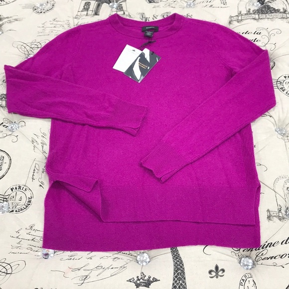 💥 Women's Halogen Crewneck Cashmere Sweater - Picture 3 of 7